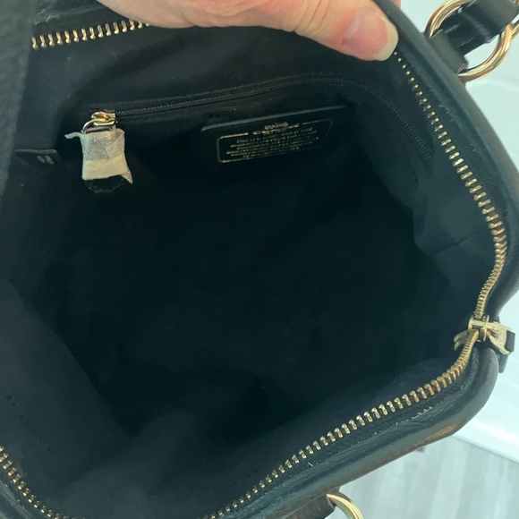 Coach Crossbody  Black Purse - Picture 2 of 16